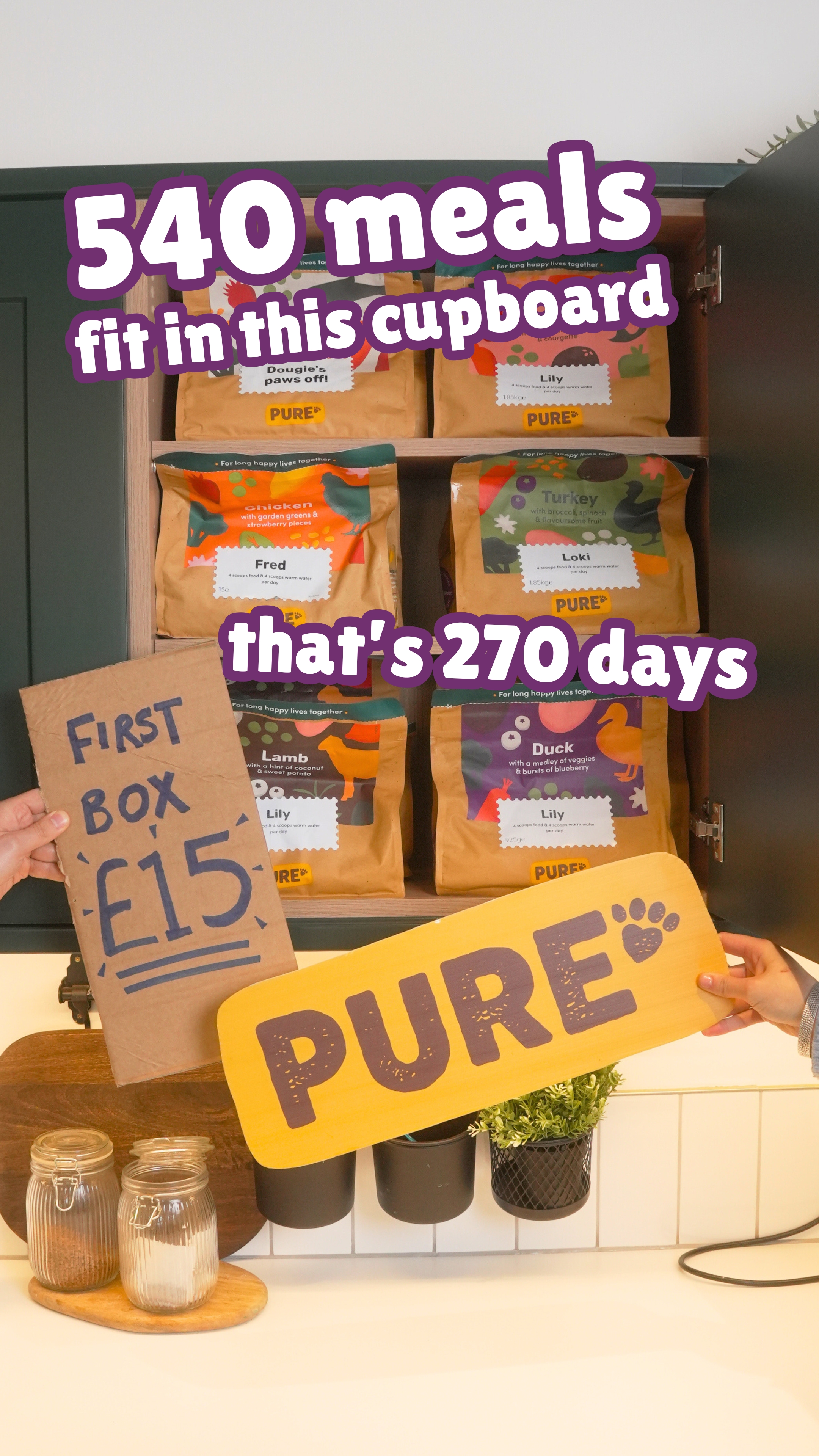 Pure Pet Food Facebook ad
