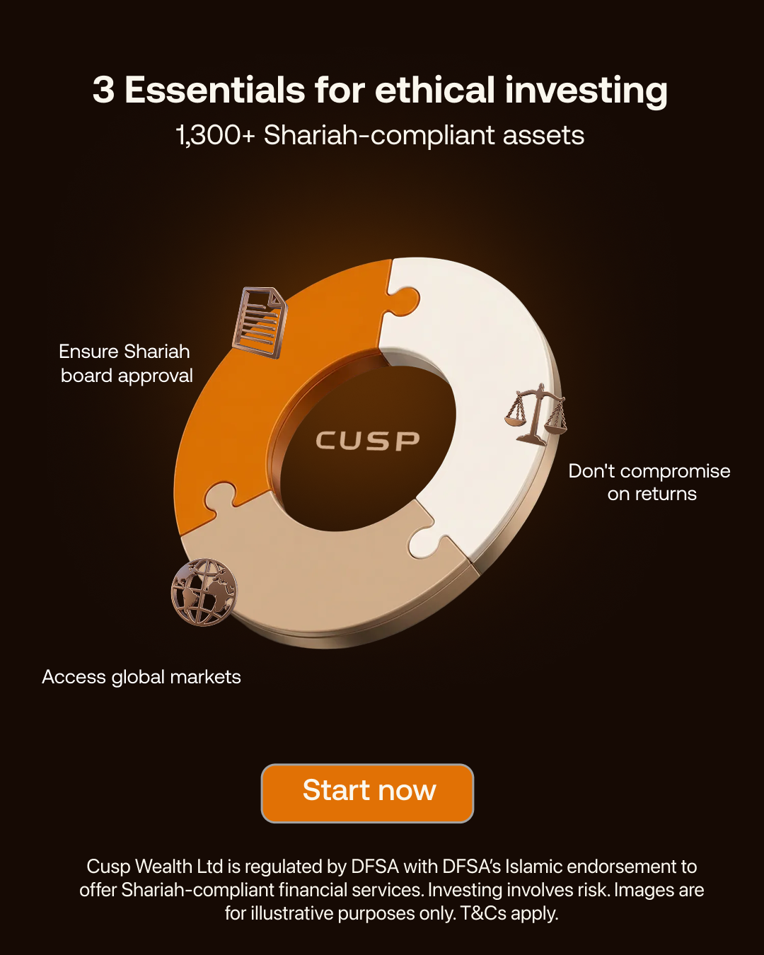 CUSP Wealth Facebook ad