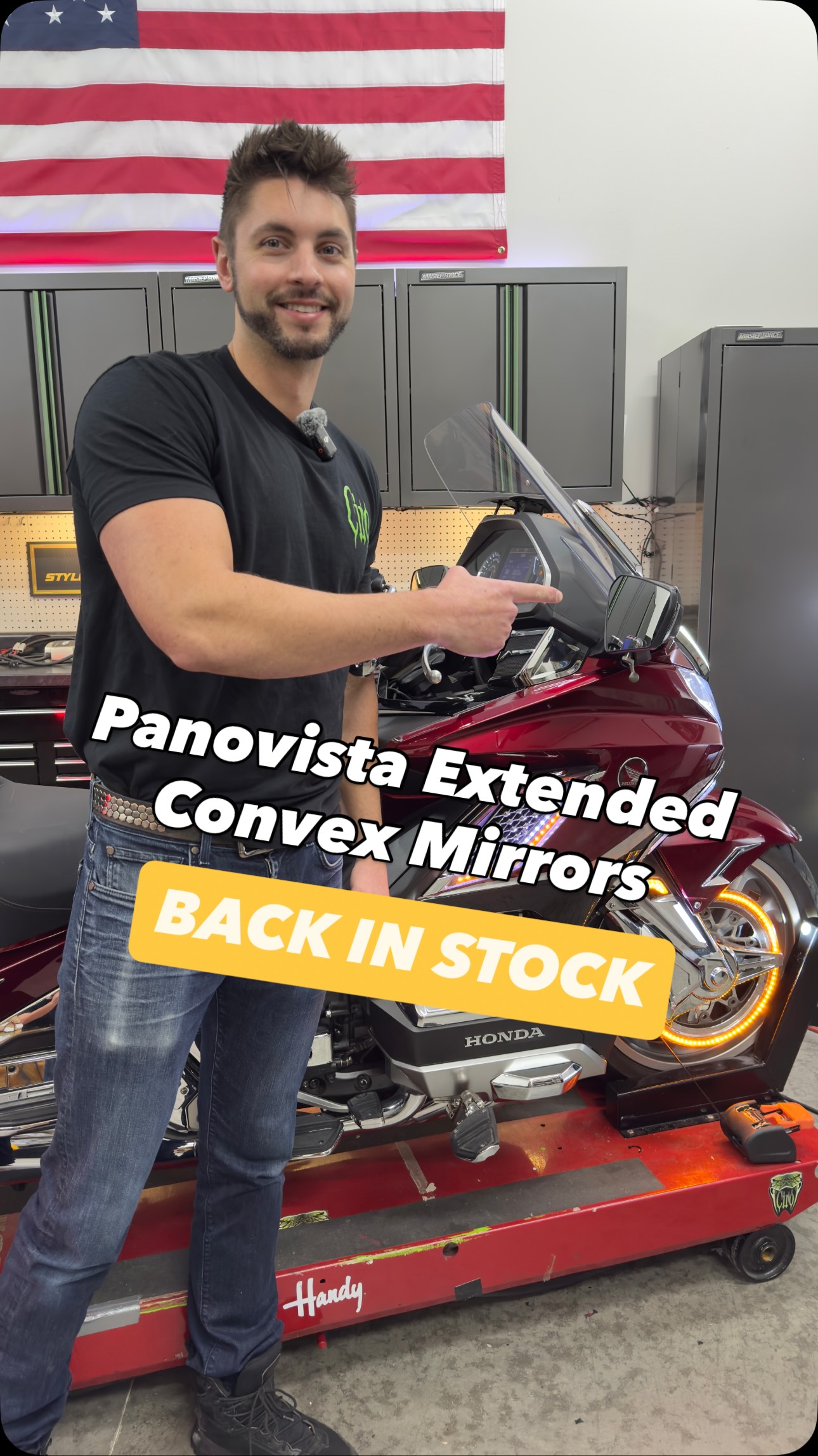 Goldstrike3d Facebook ad: These mirrors have become a top selling upgrade…