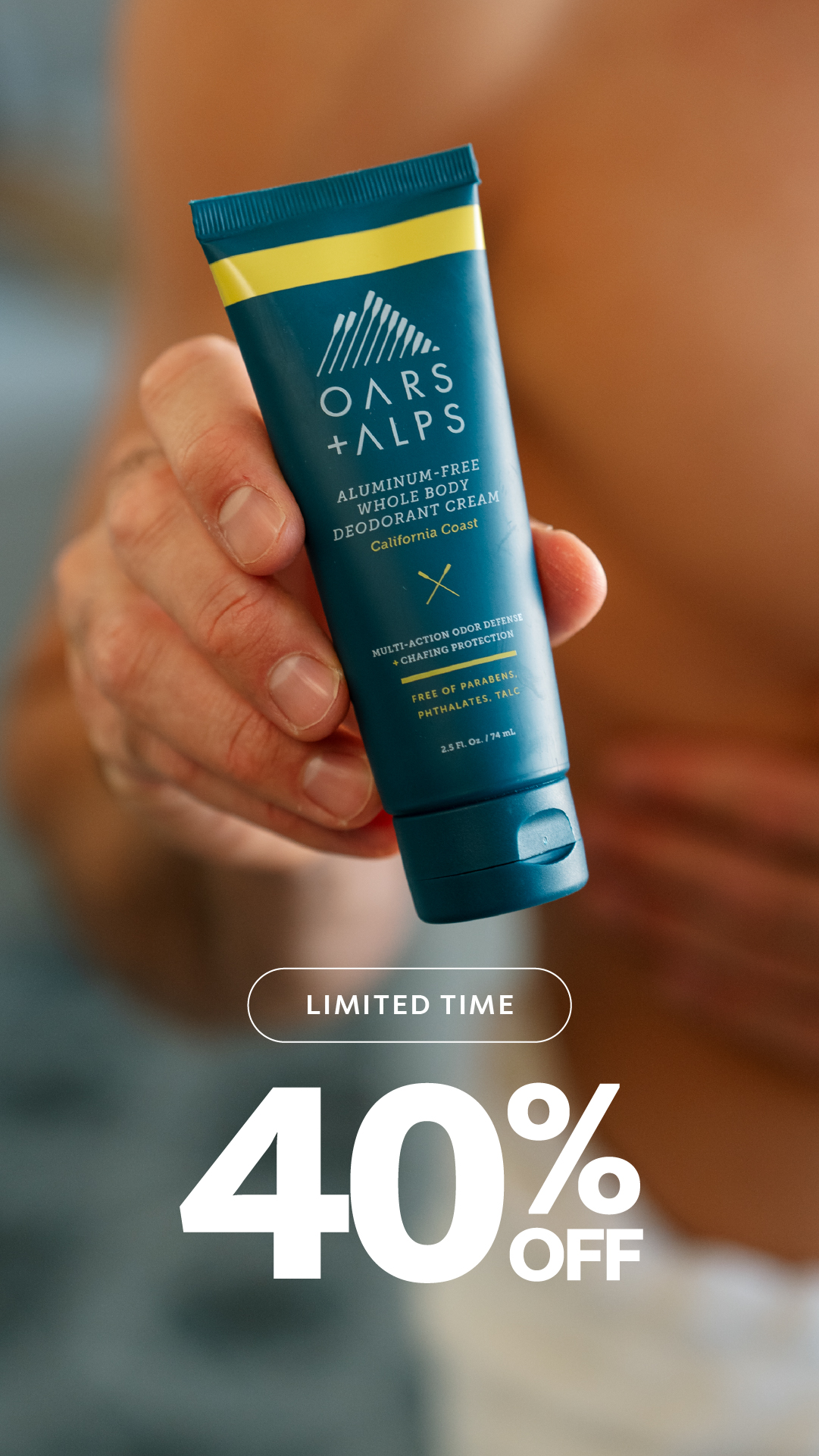Oars + Alps Facebook ad from Aug 10, 2026