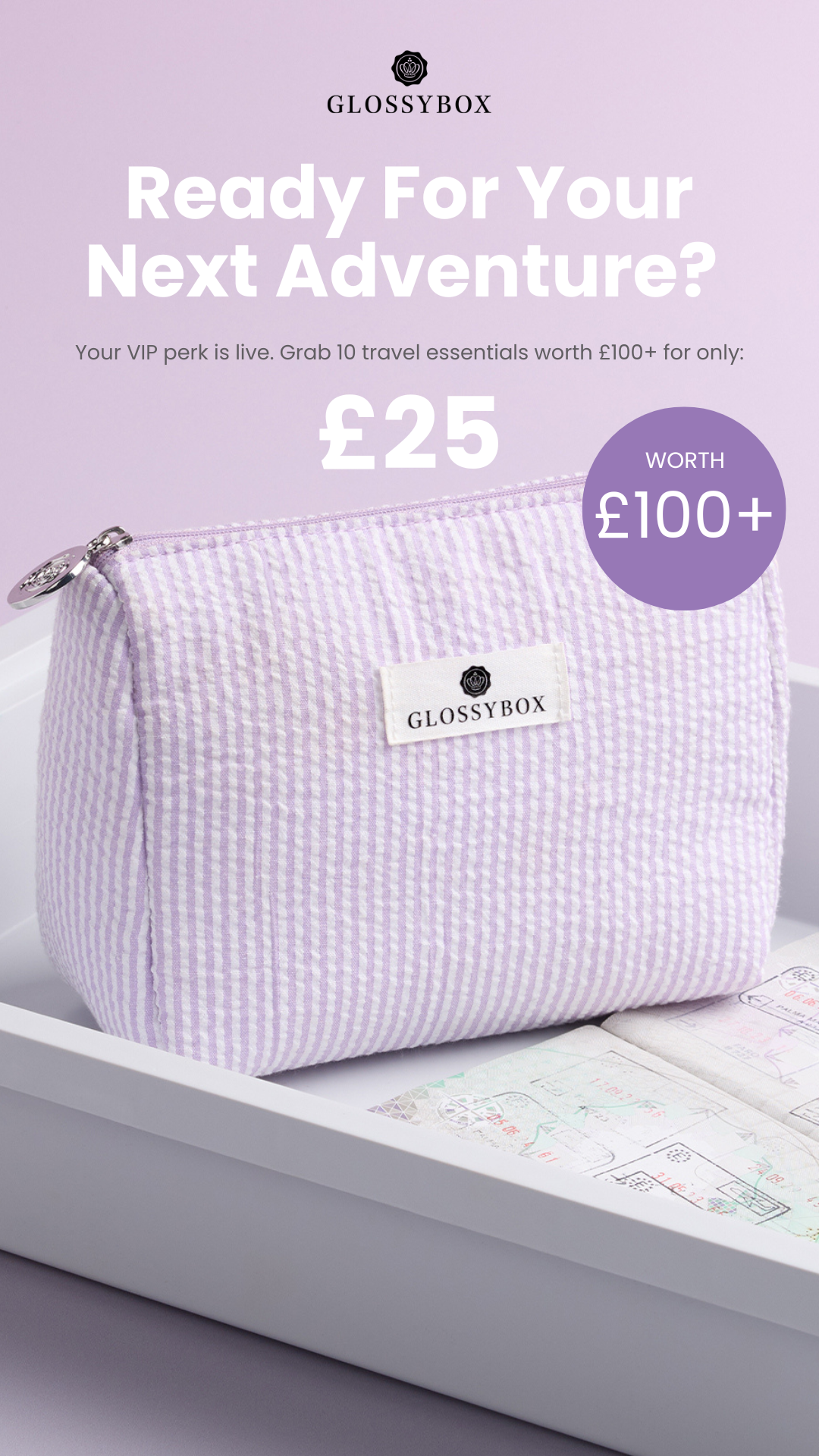 GlossyBox.co.uk Facebook ad from May 15, 2026