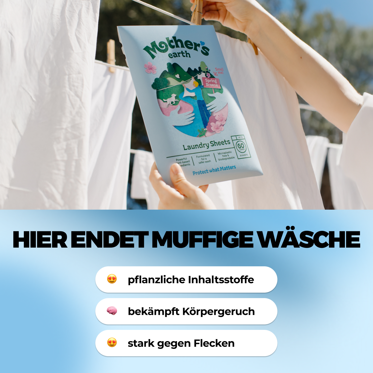 Mothers Earth Facebook ad