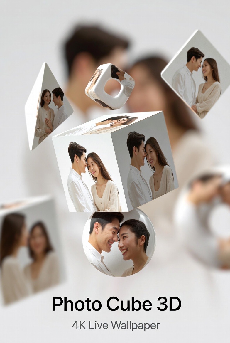 Photo Live 3D Wallpapers Facebook ad: Transform your favorite photos into stunning 3D rotating…