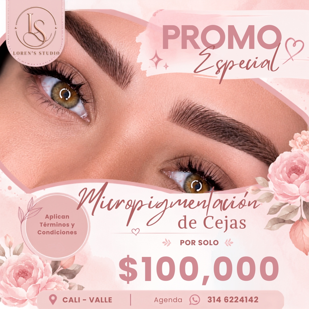 Loren's Studio Facebook ad: Por Solo $100.000