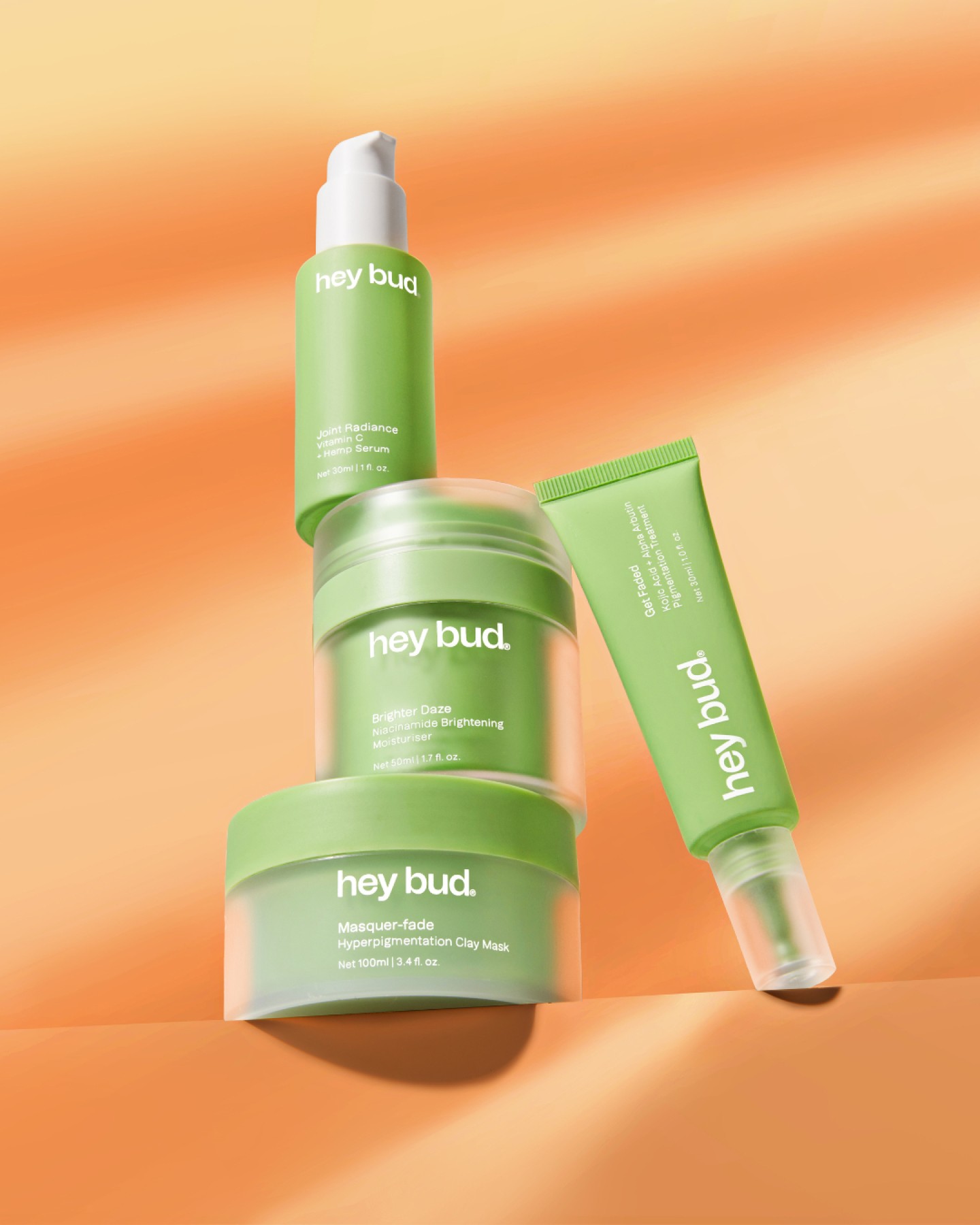 Hey Bud Skincare Facebook ad
