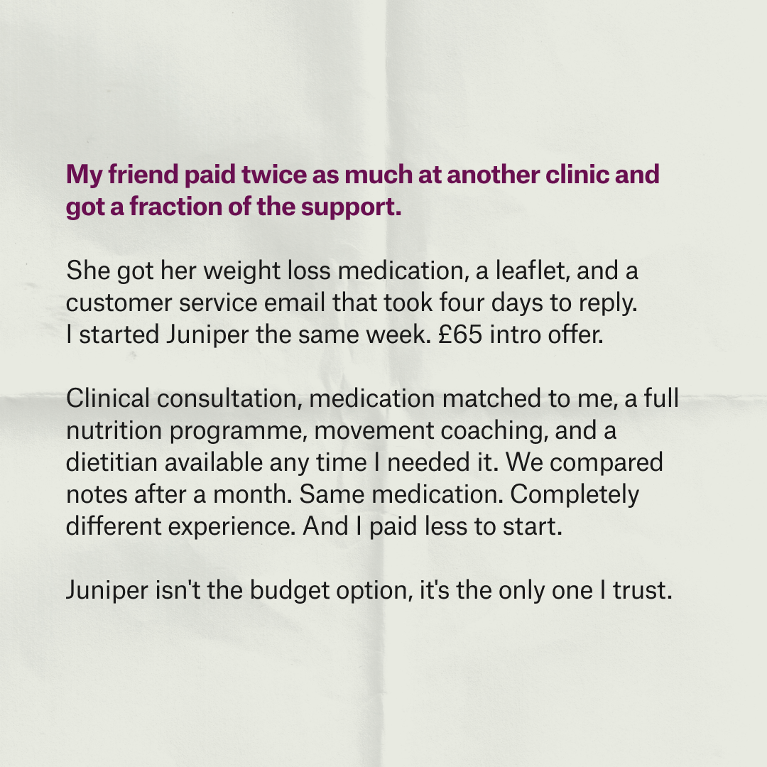 Juniper UK Facebook ad