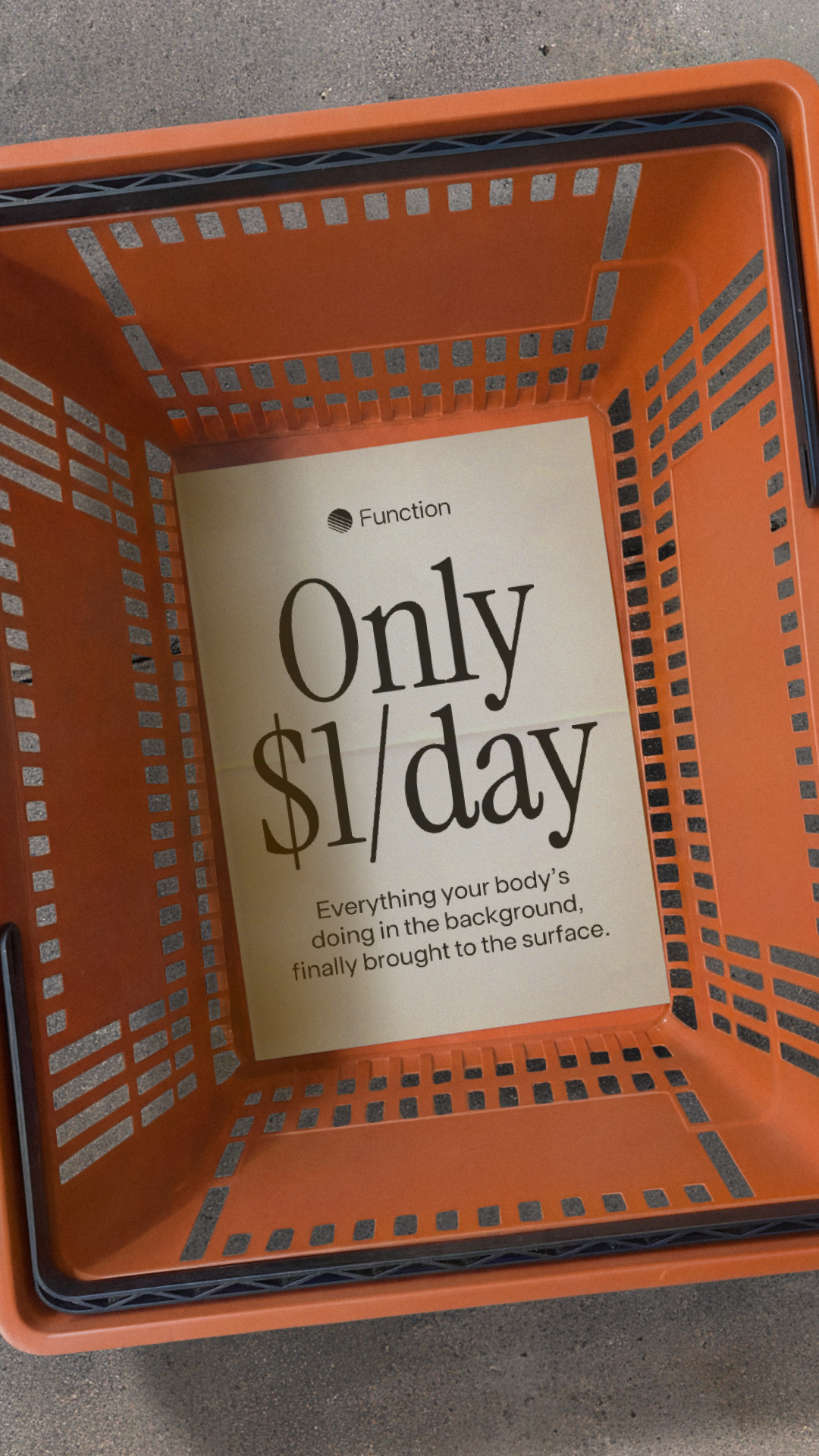 Function Health Facebook ad