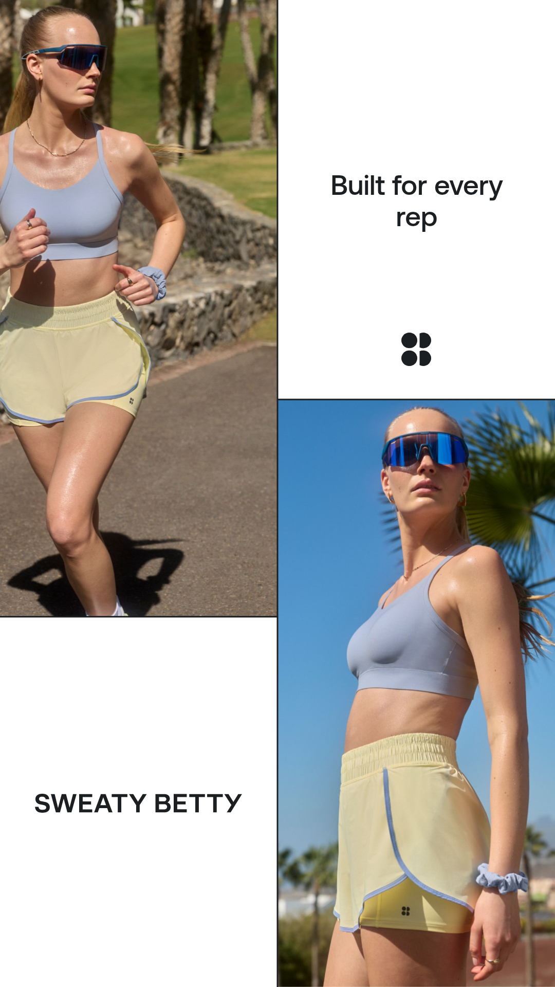 Sweaty Betty Facebook ad
