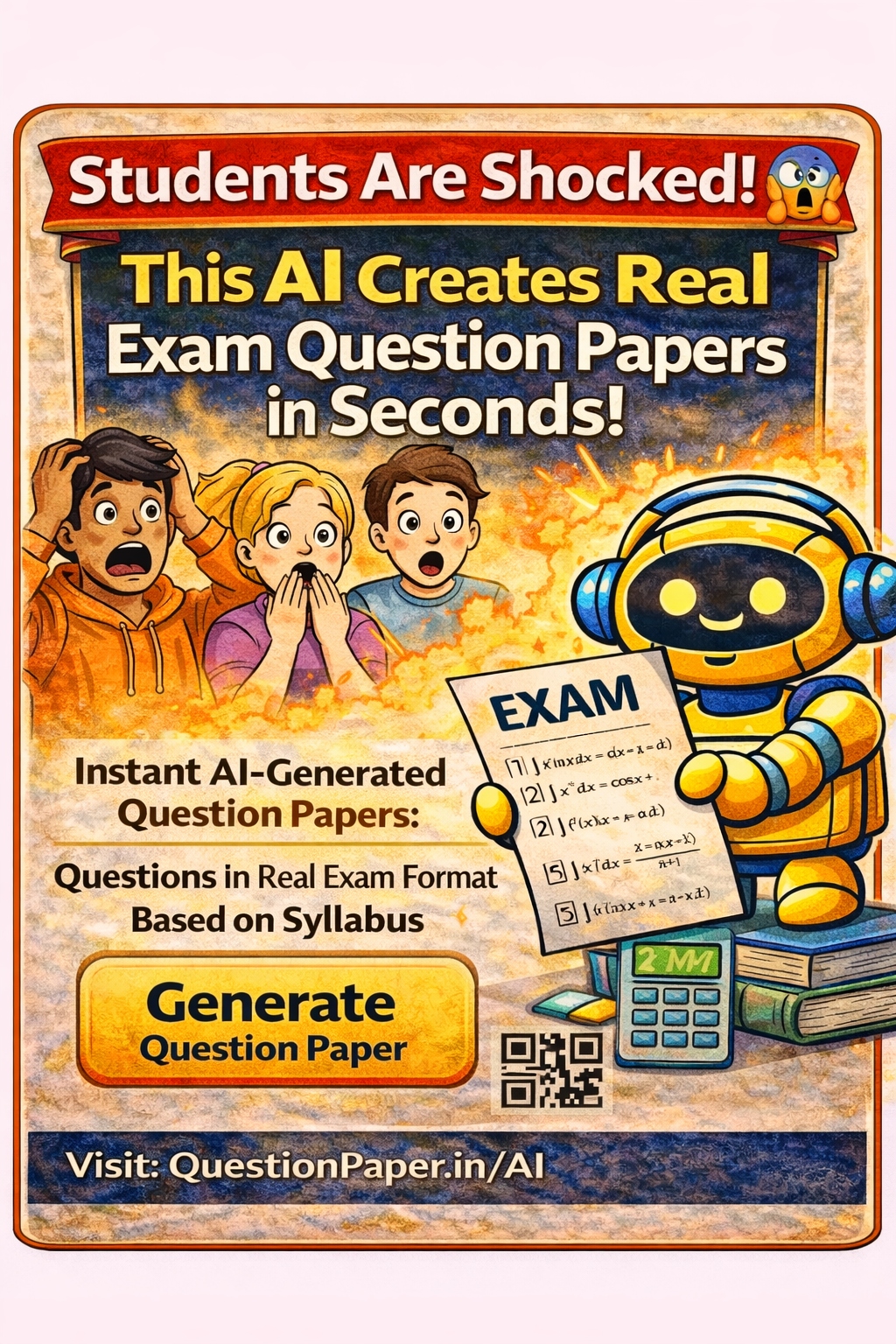 QuestionPaper.in Facebook ad: Crack JEE, NEET & SSC