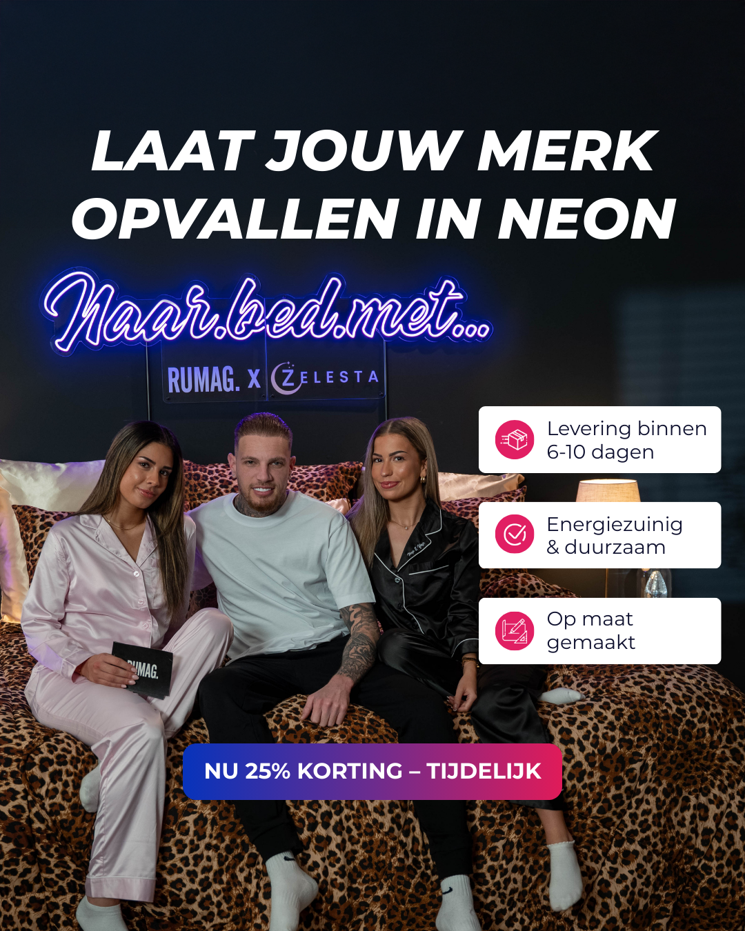 The Neon Company Facebook ad from Jan 13, 2026