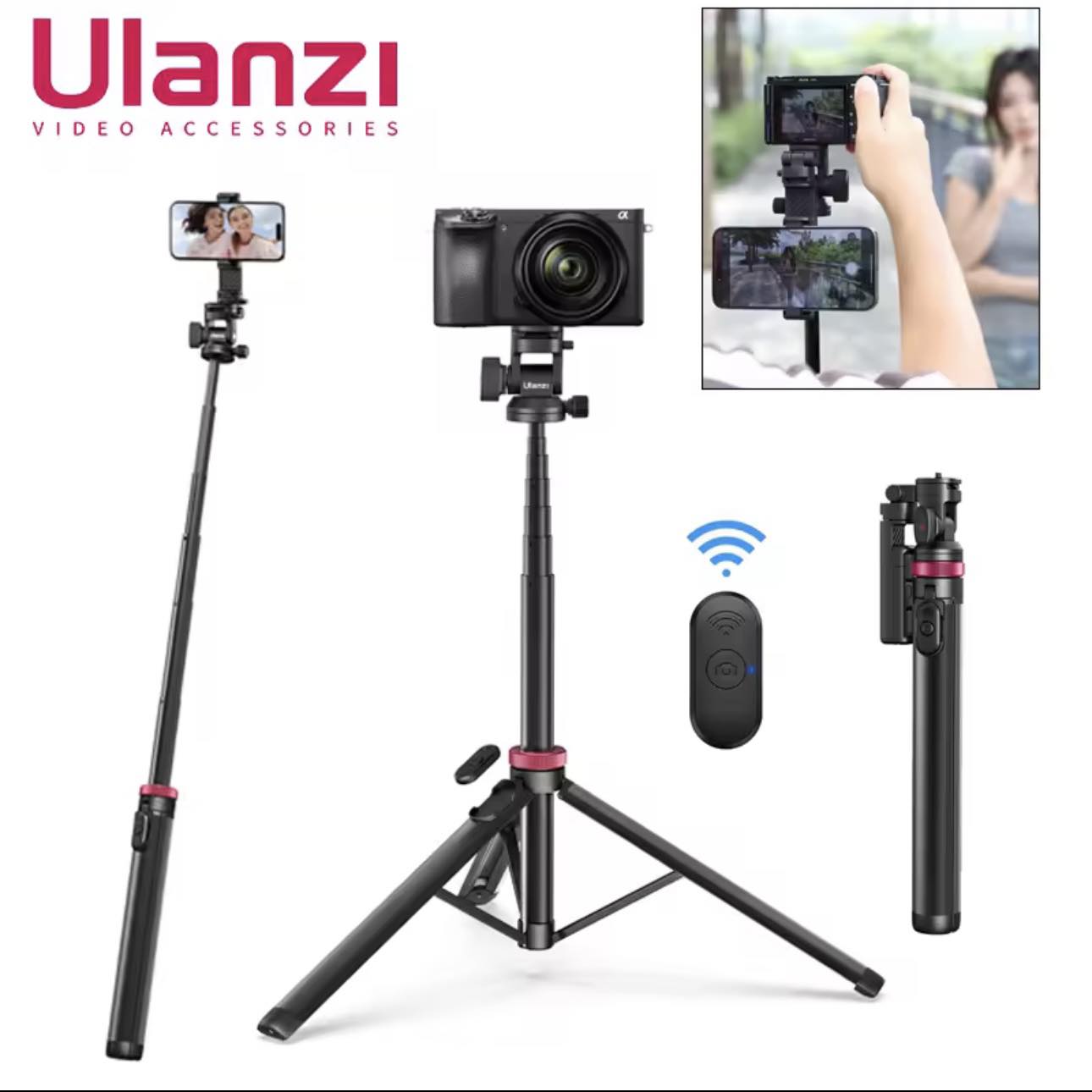 G&L ហាងលក់ម៉ាសុីនថត Facebook ad: Ulanzi MT-78 Tripod / Selfie Stick