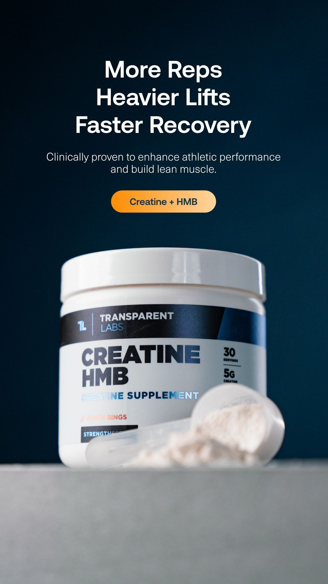 Transparent Labs Facebook ad