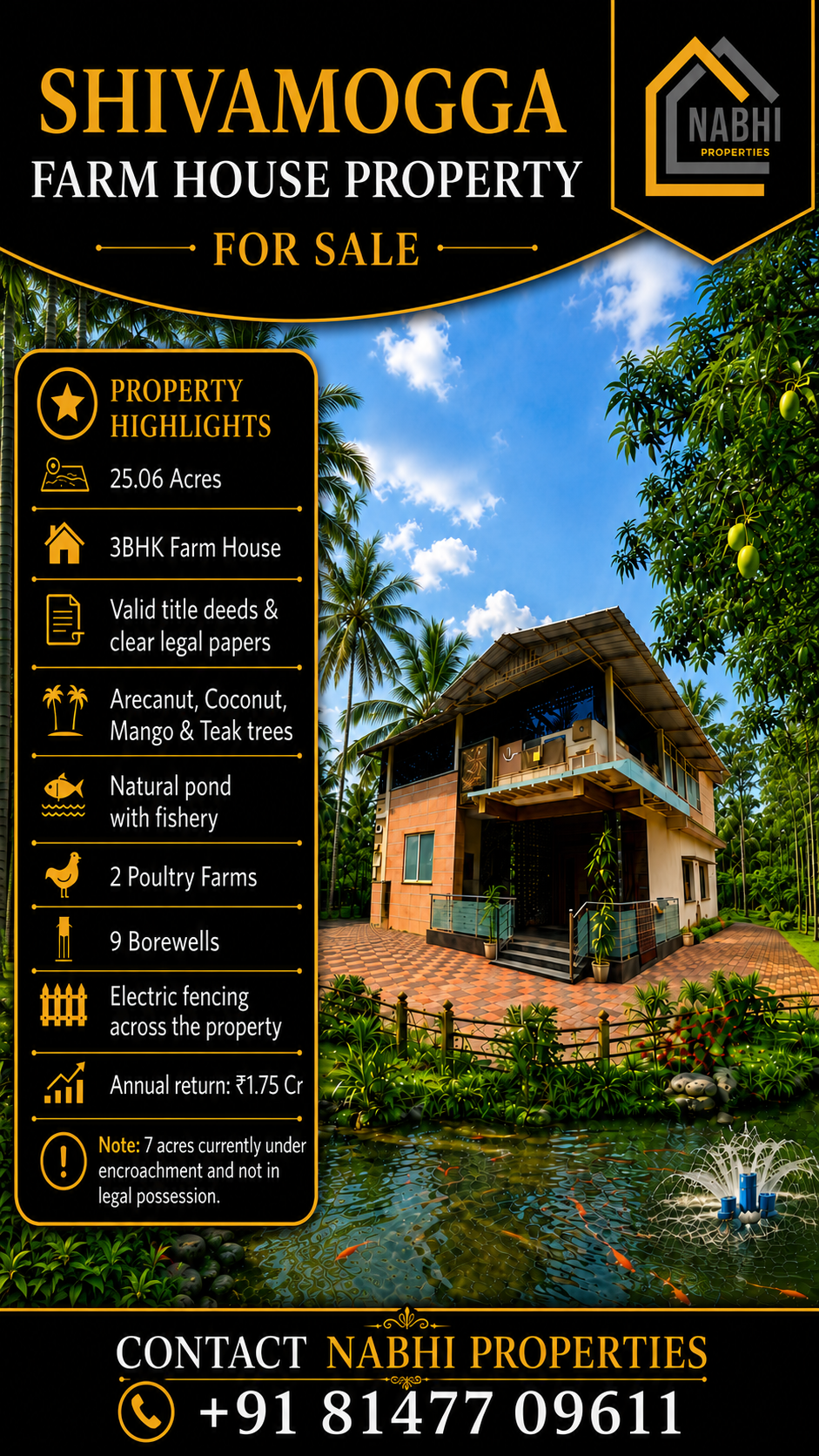 Nabhi Properties Facebook ad from Jun 29, 2026