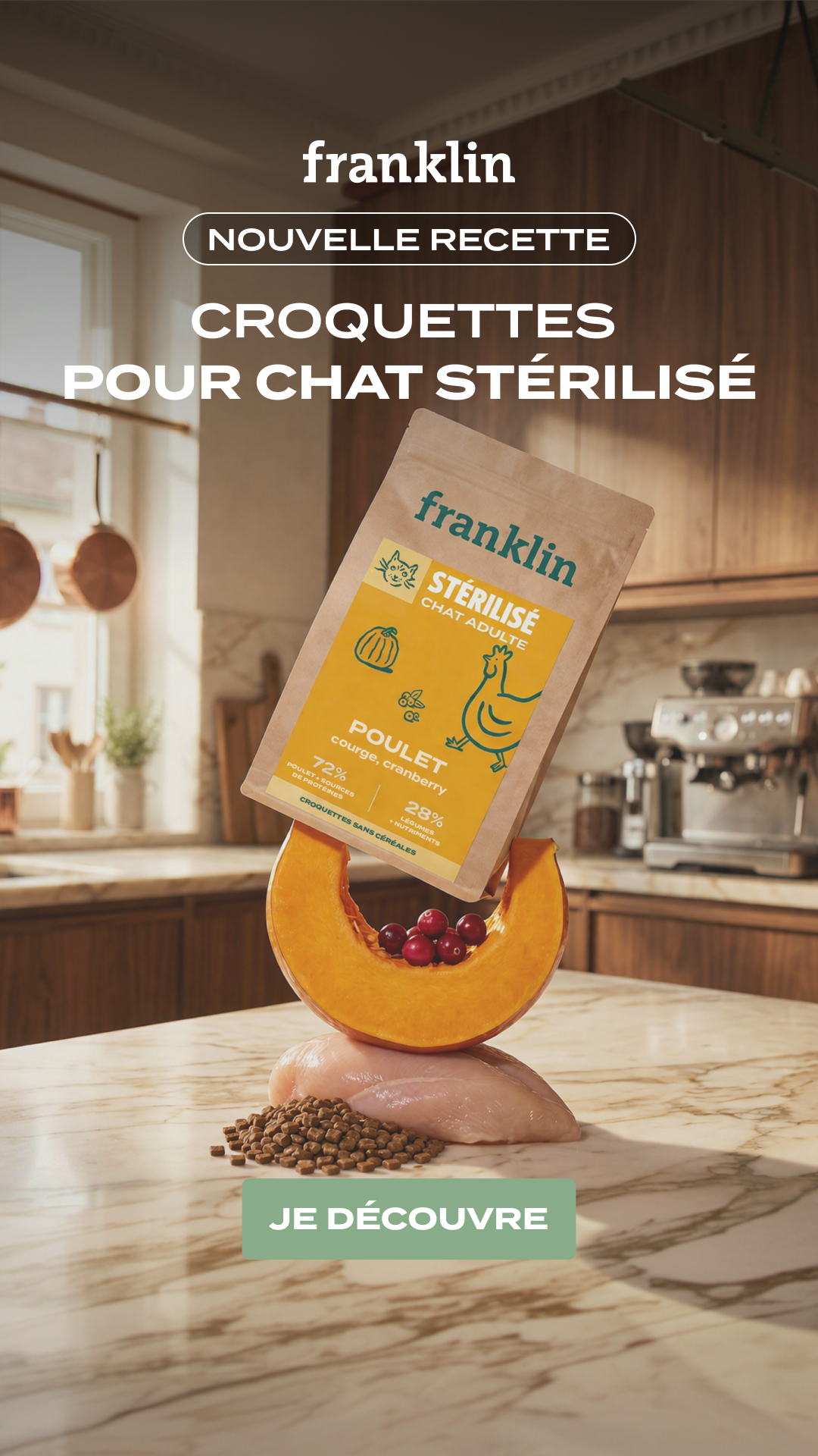 Franklin Pet Food Facebook ad