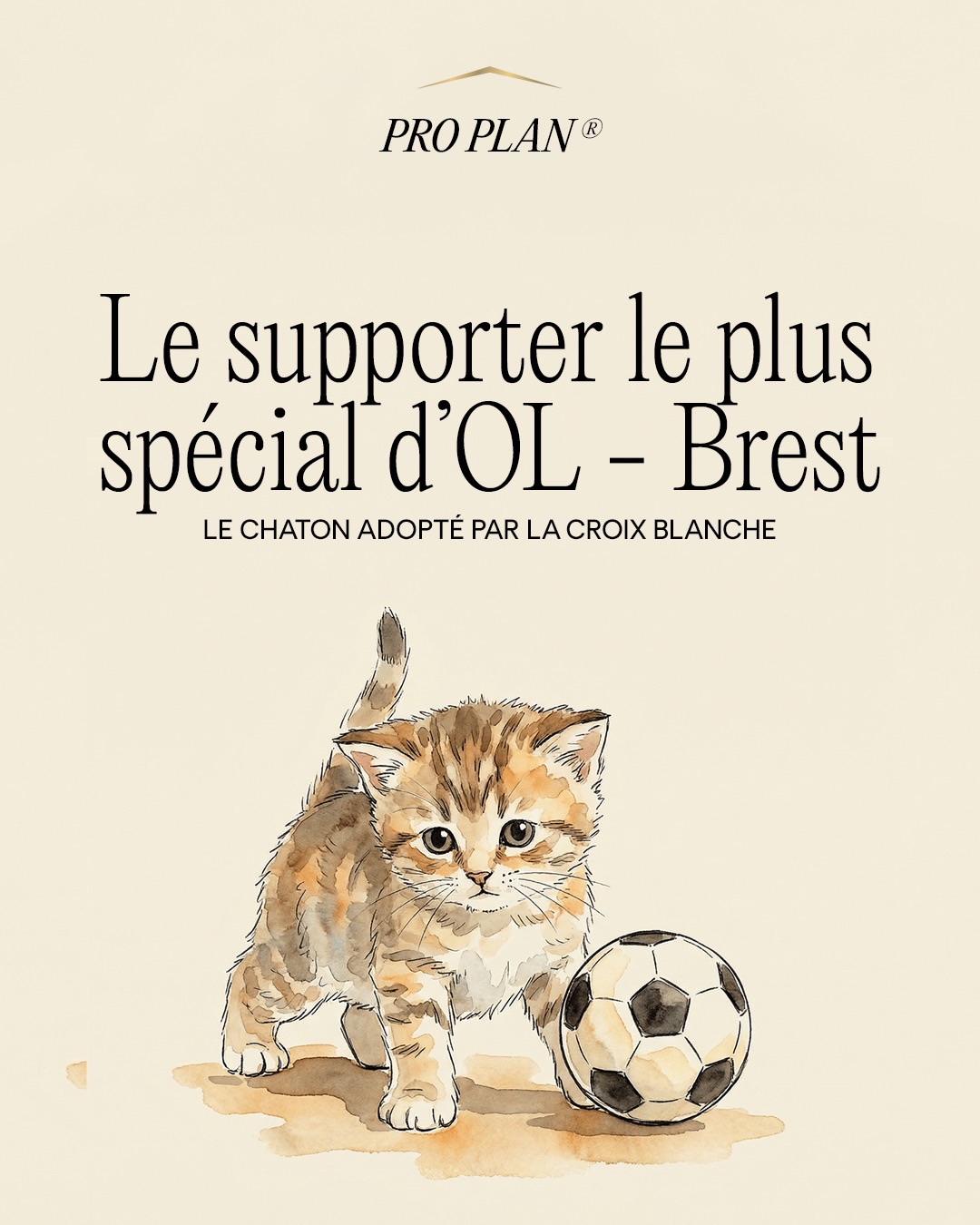 ProPlan France Facebook ad: Le 14 avril 2024, le destin du petit…