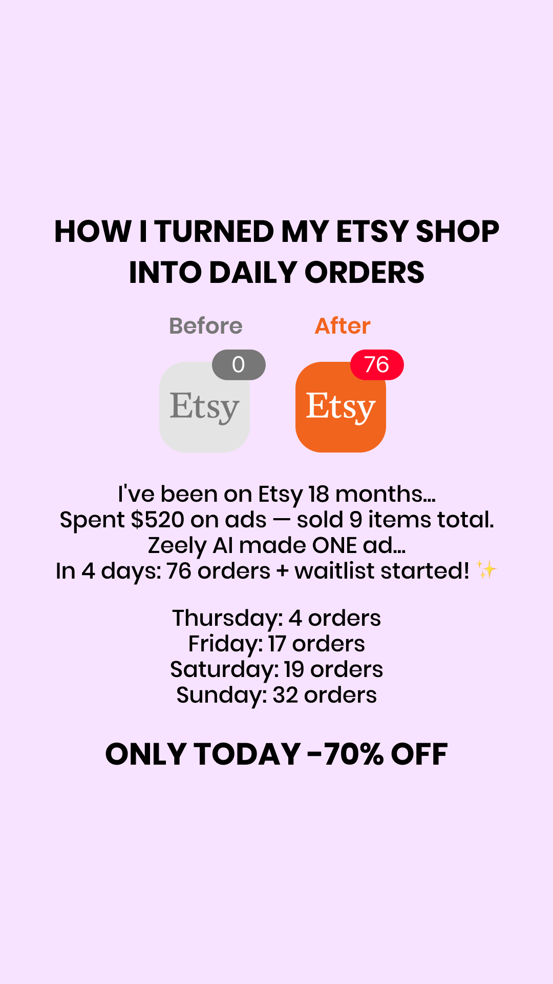 Zeely Facebook ad
