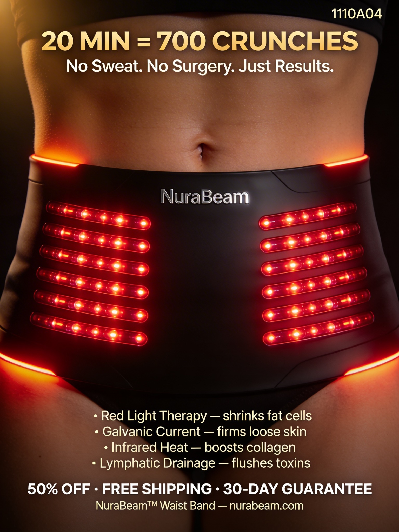 Nura Beam inc. Facebook ad