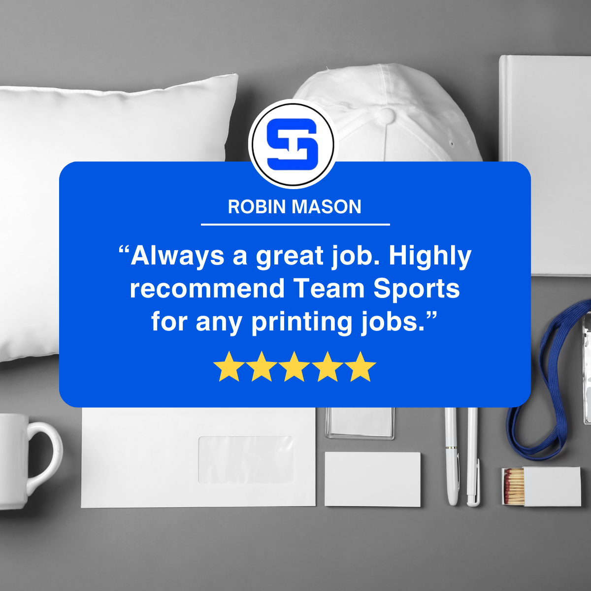 Team Sportswear, Inc. Facebook ad