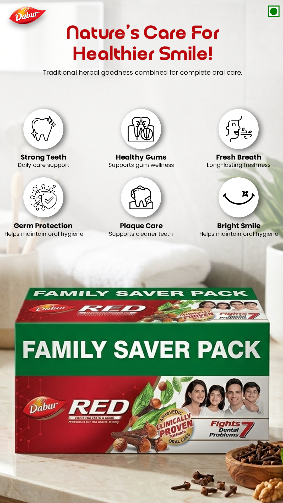 Dabur Shop Facebook ad