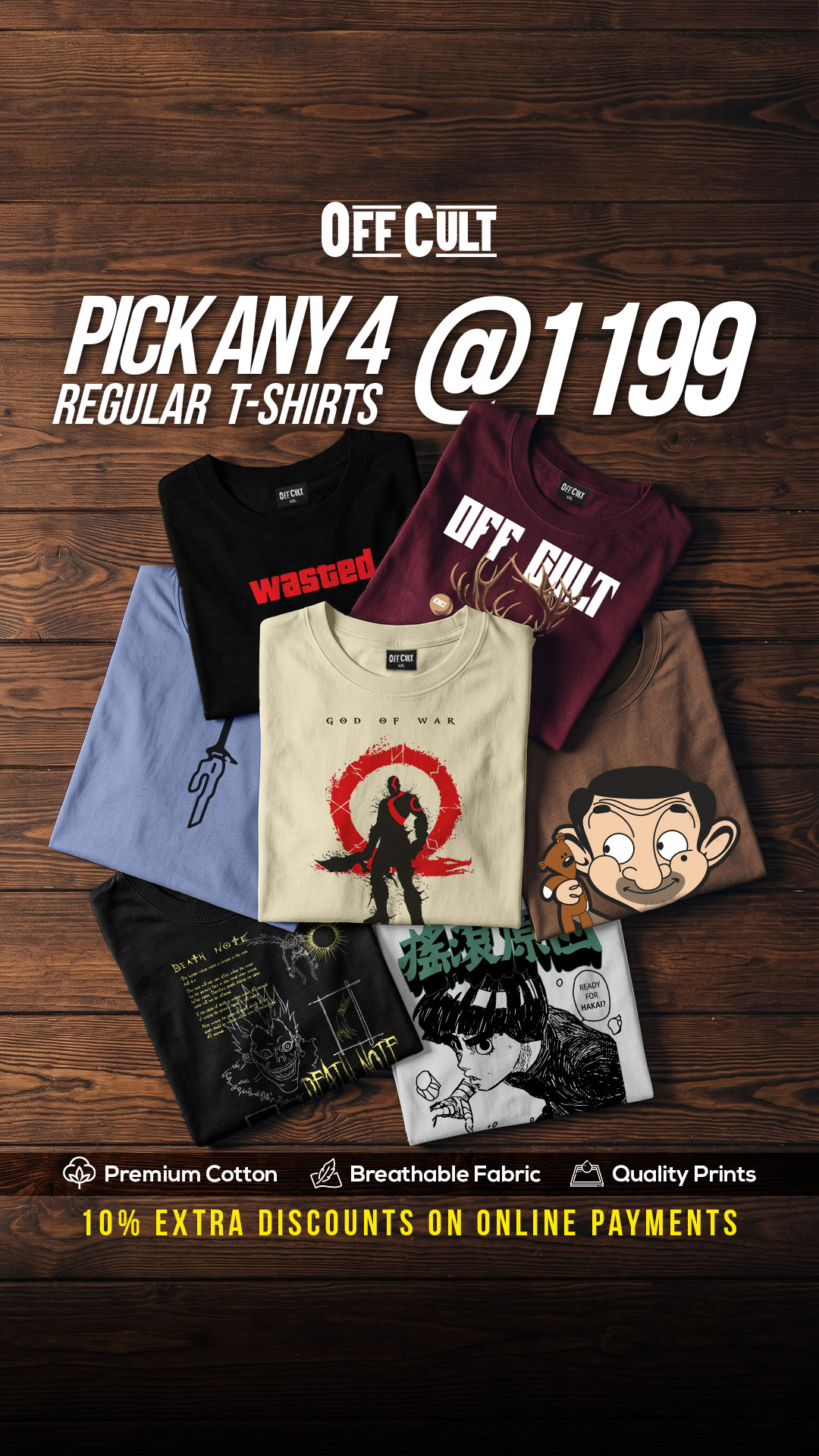 OffCult Clothing Facebook ad