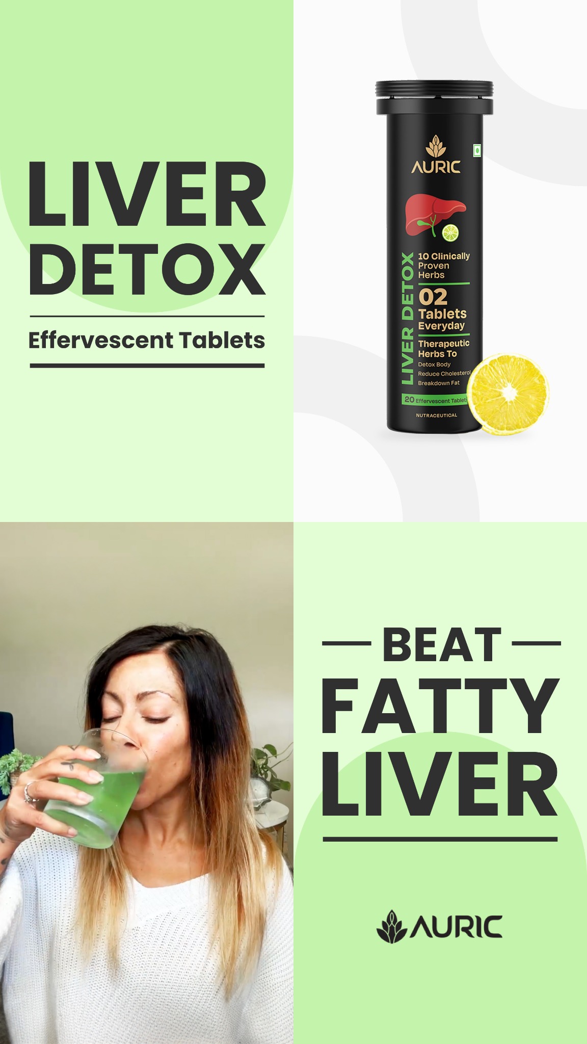 Auric Facebook ad