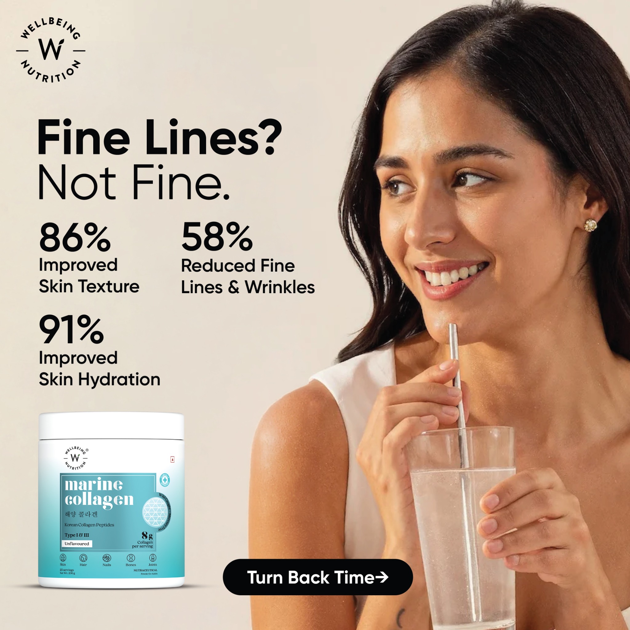 Wellbeing Nutrition Facebook ad