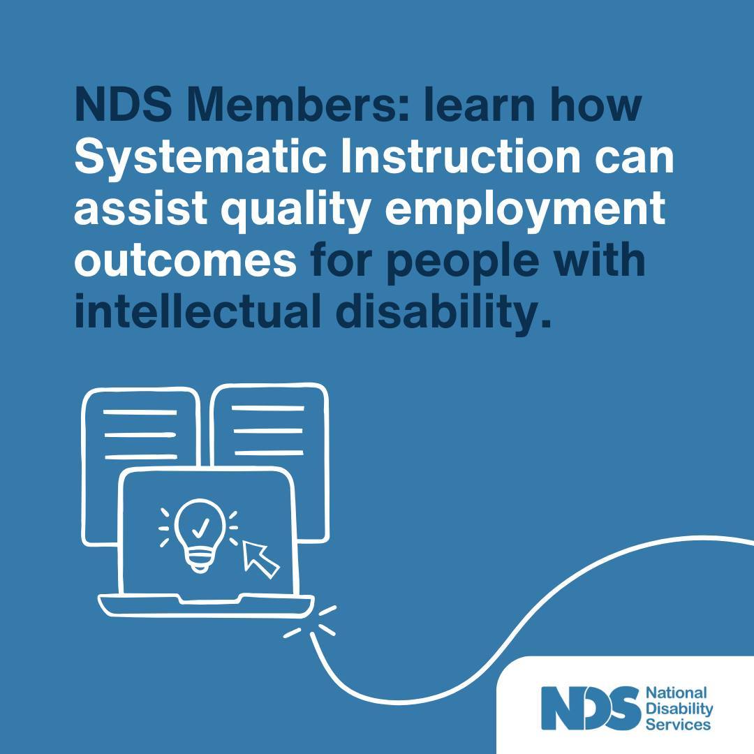 National Disability Services Facebook ad