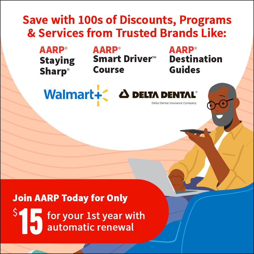 AARP Facebook ad