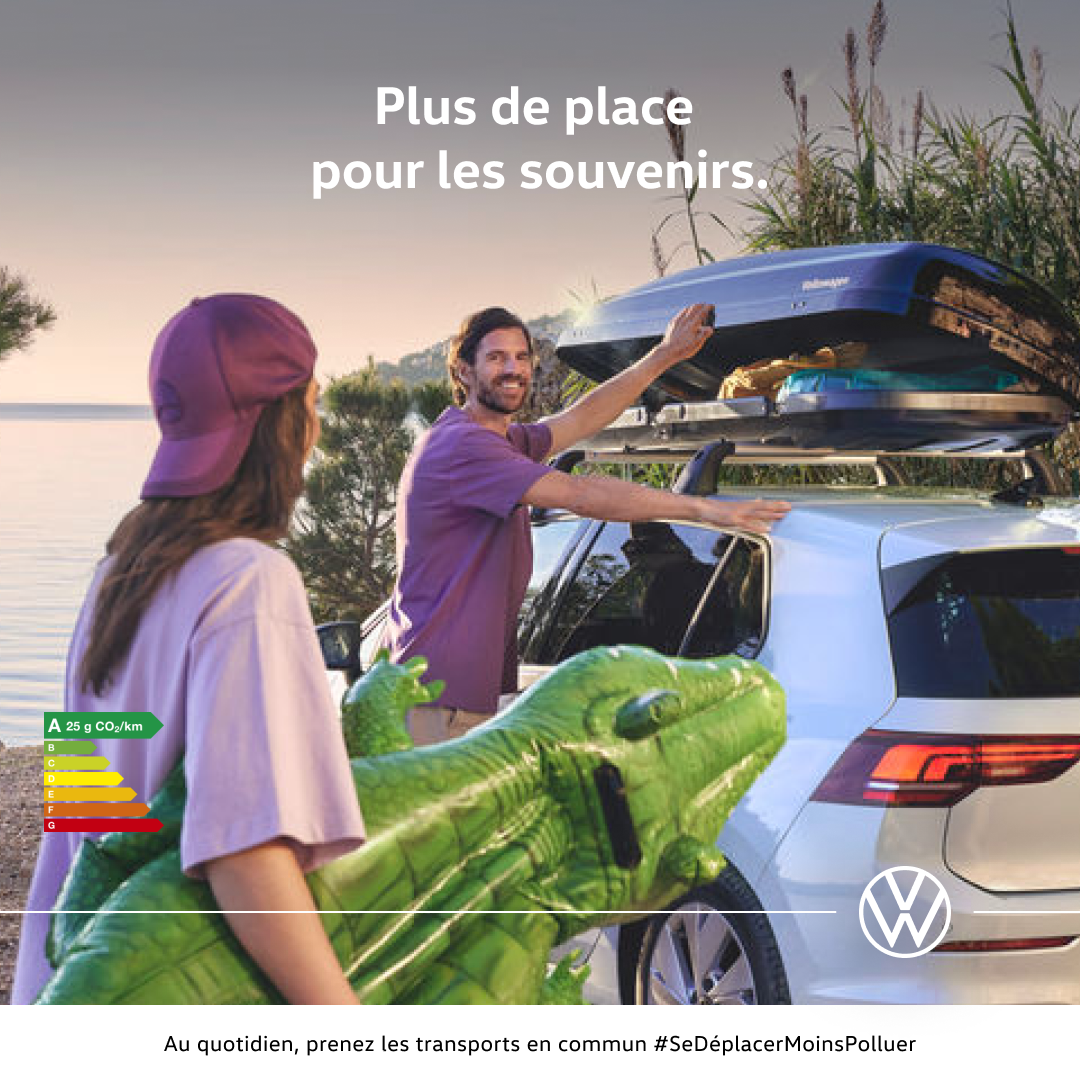 Volkswagen Facebook ad: Quand le coffre dit stop, le toit dit…
