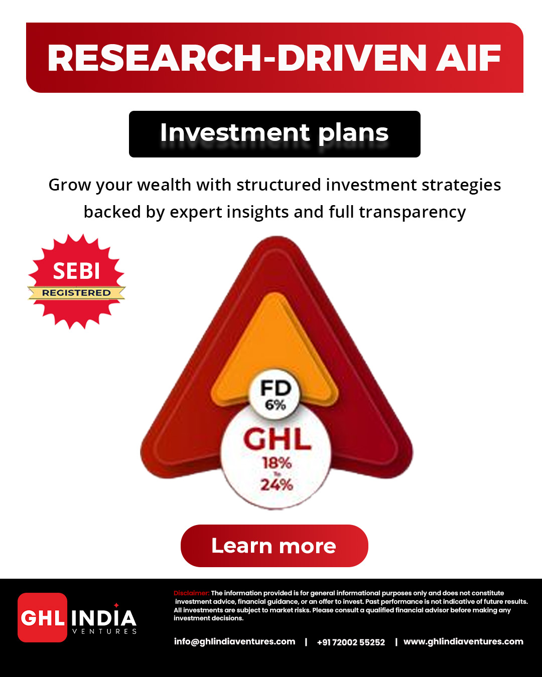 GHL India Ventures Facebook ad