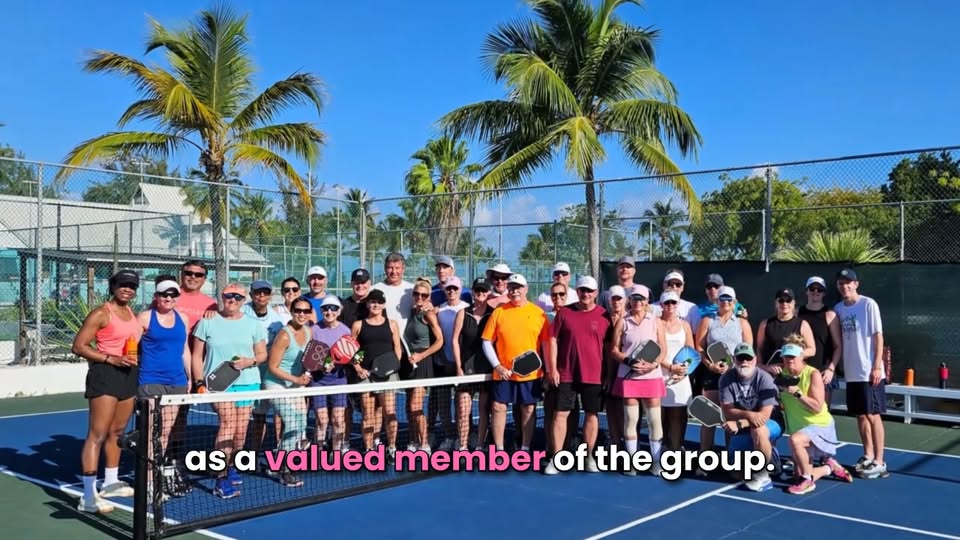Pickleball Trips Facebook ad: FREE PICKLEBALL VACATION