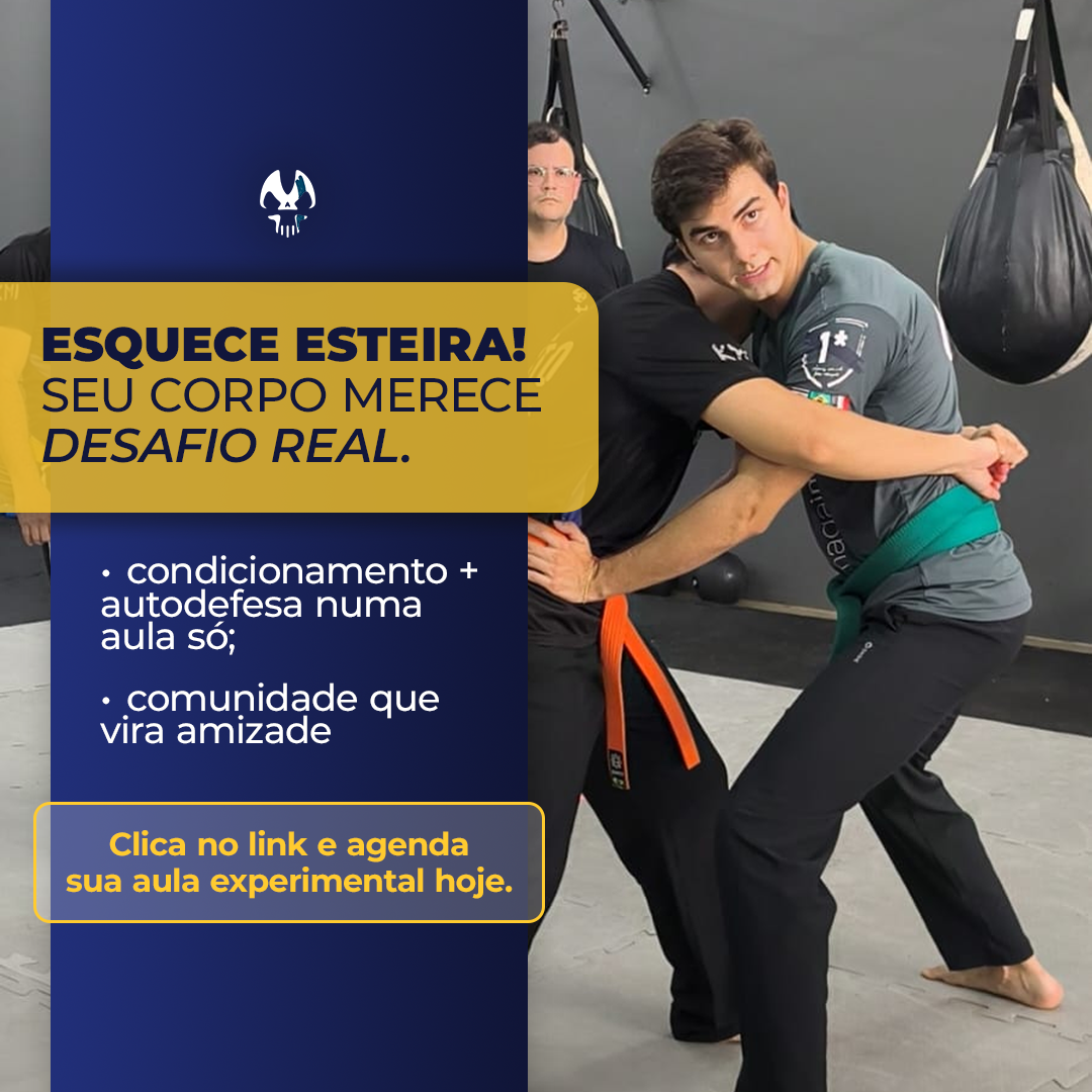 Krav Maga Impacto Facebook ad: AULAS DE DEFESA PESSOAL