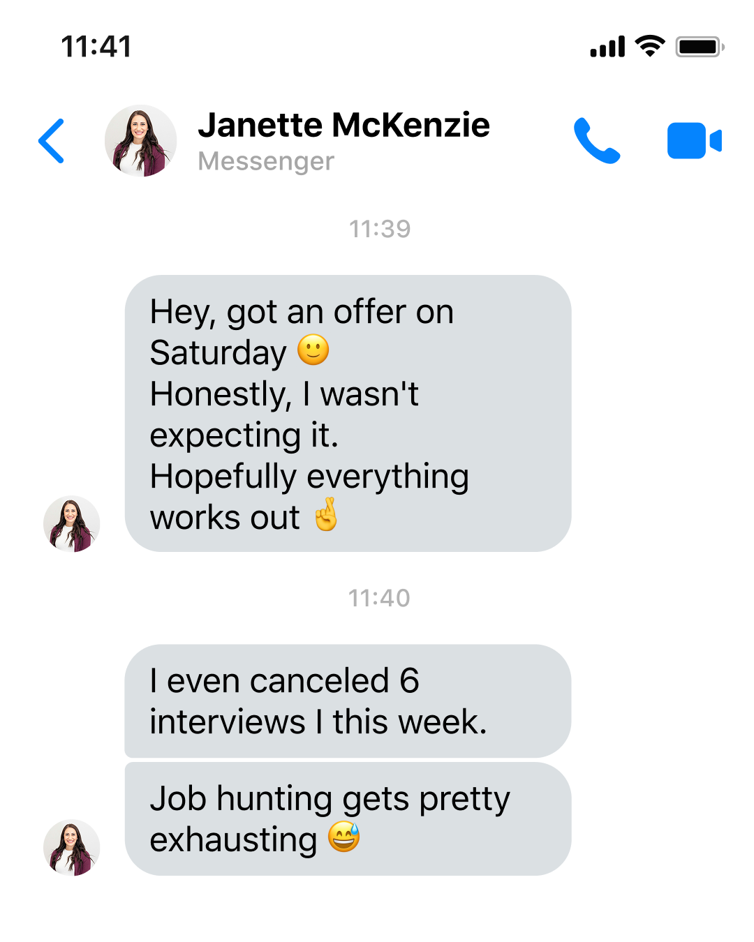 Speechify Work Facebook ad