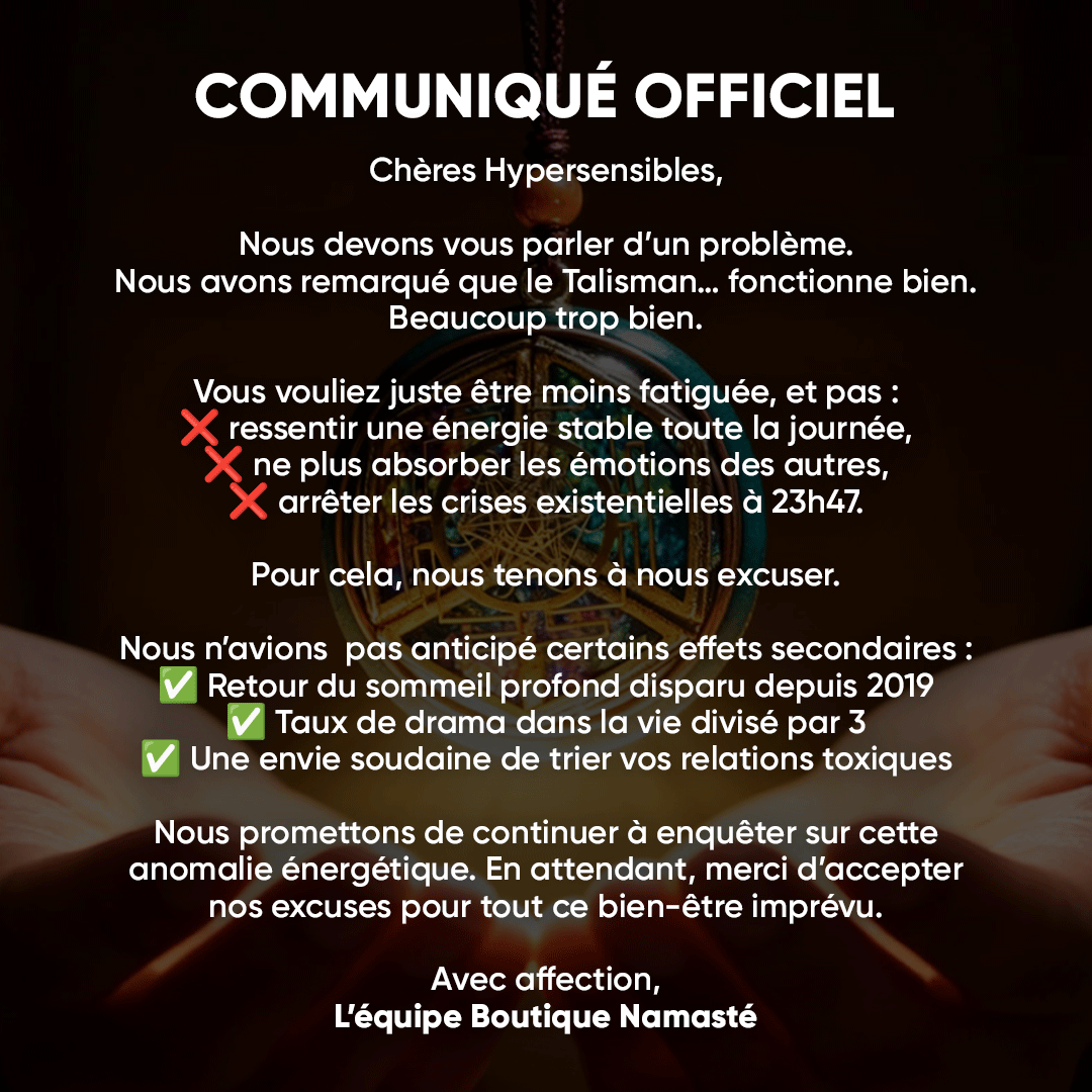 Boutique Namasté • Lithothérapie Facebook ad