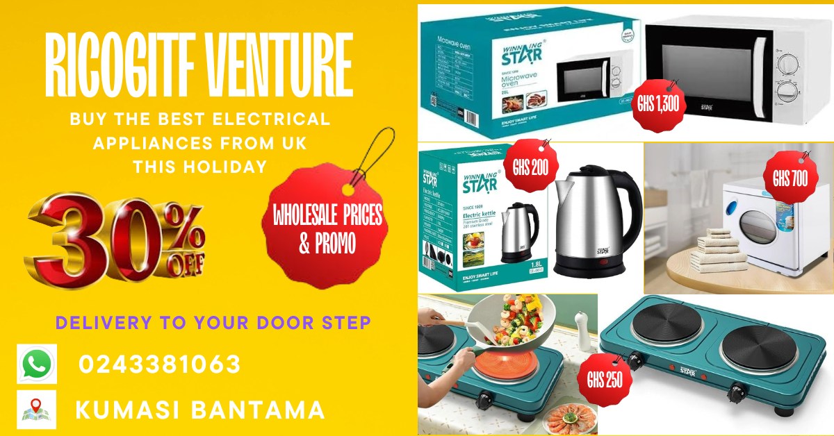 Ricogift ventures Facebook ad: Shop More for more discount.