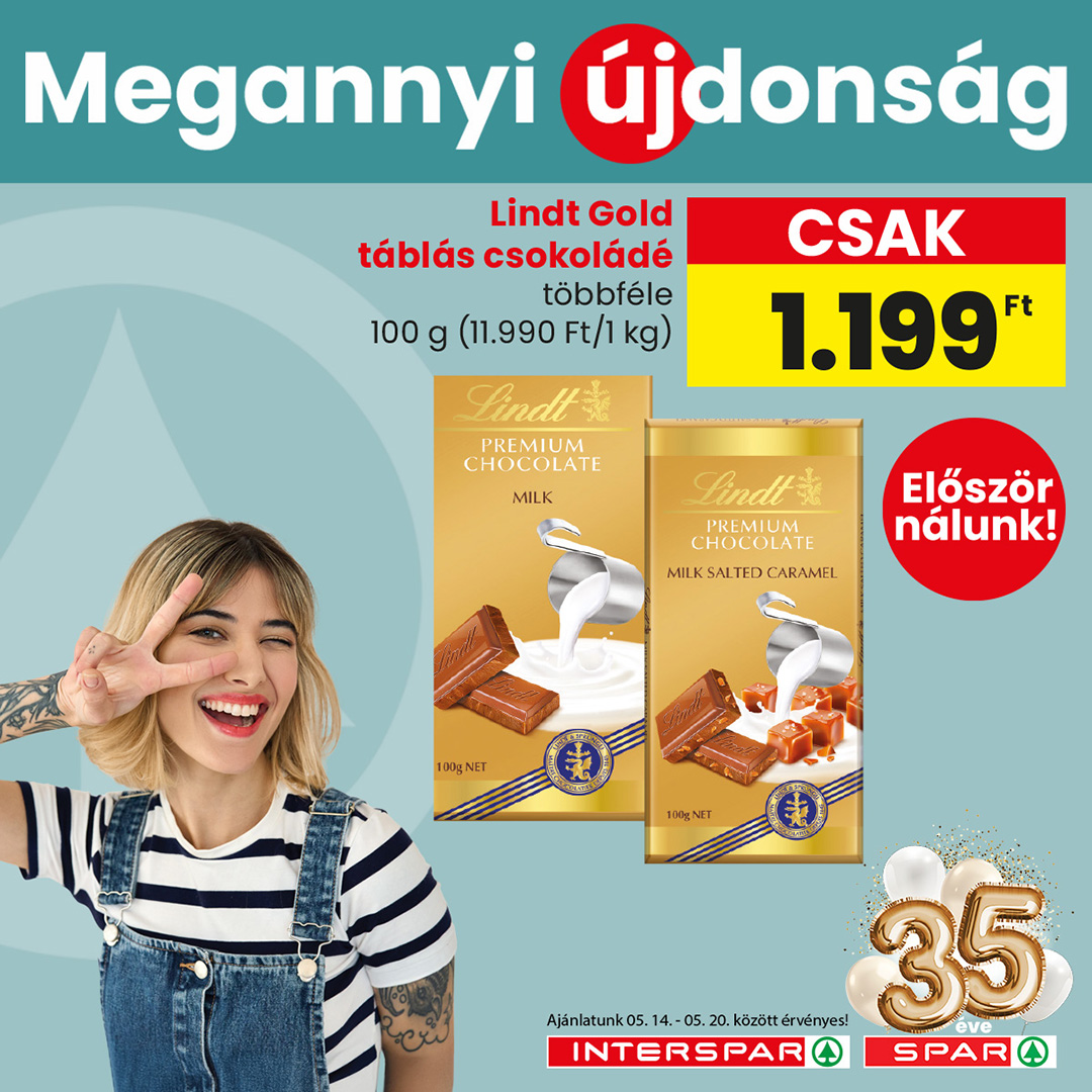 SPAR Magyarország Facebook ad from May 14, 2026