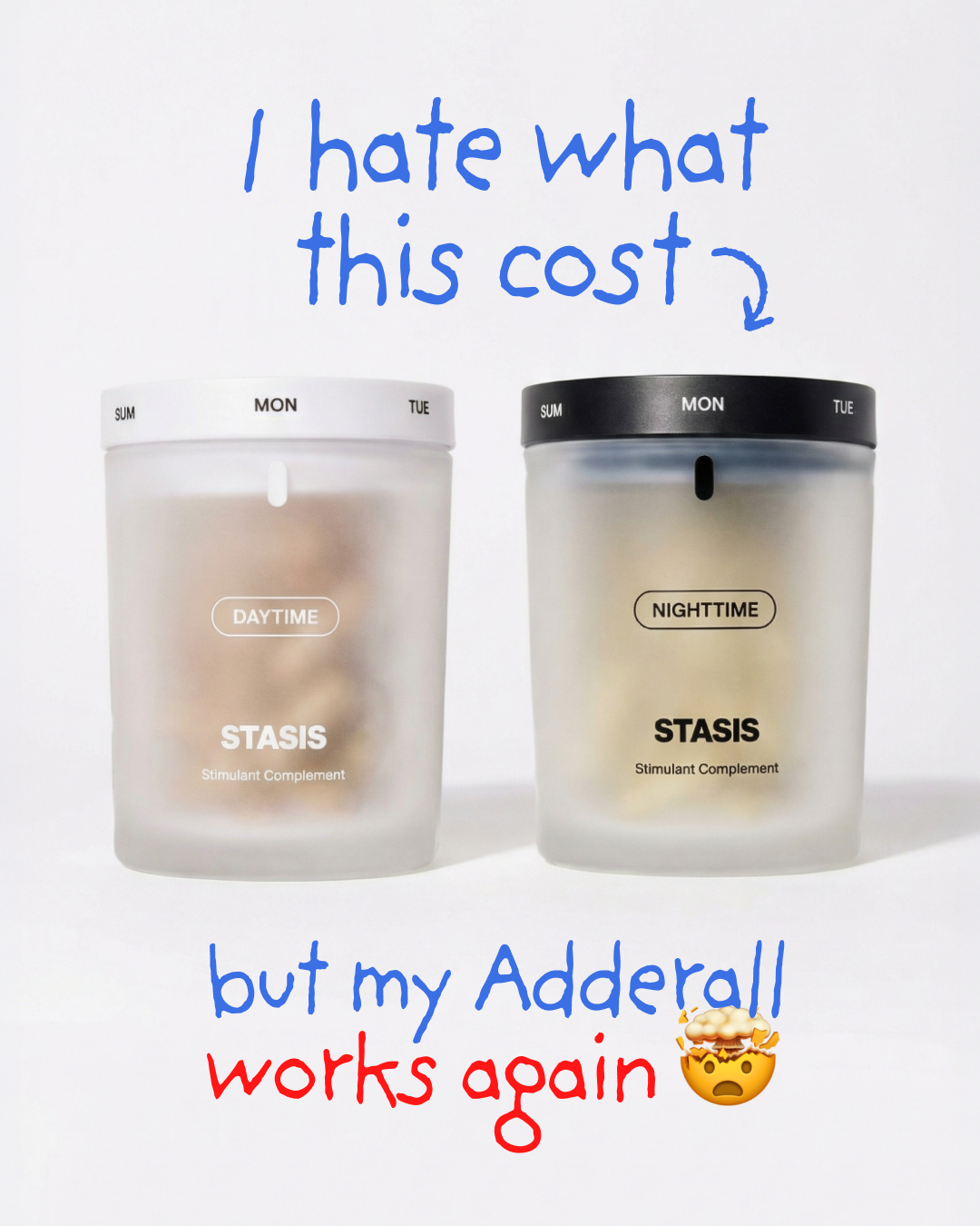 Stasis Facebook ad