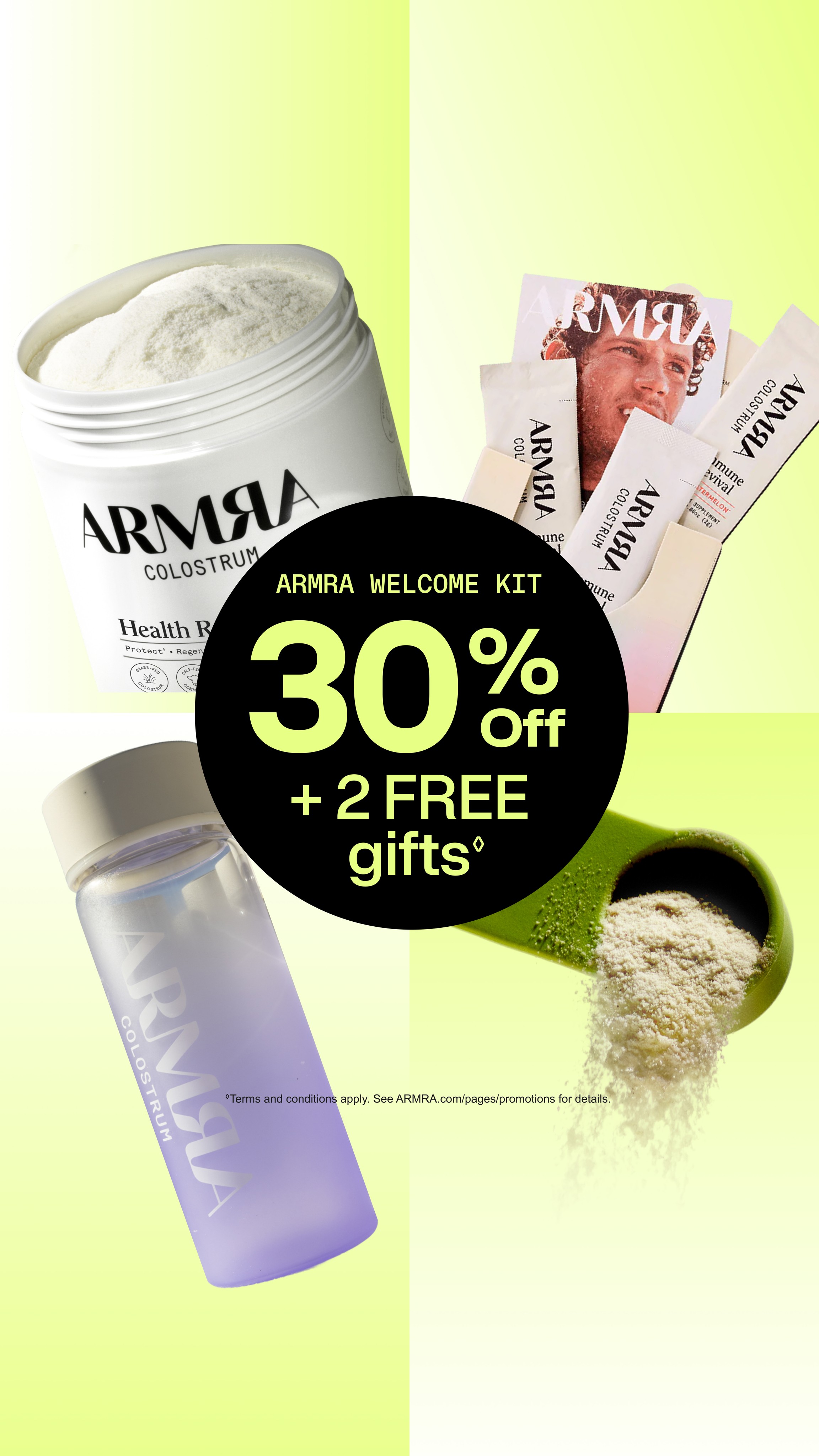 ARMRA Facebook ad