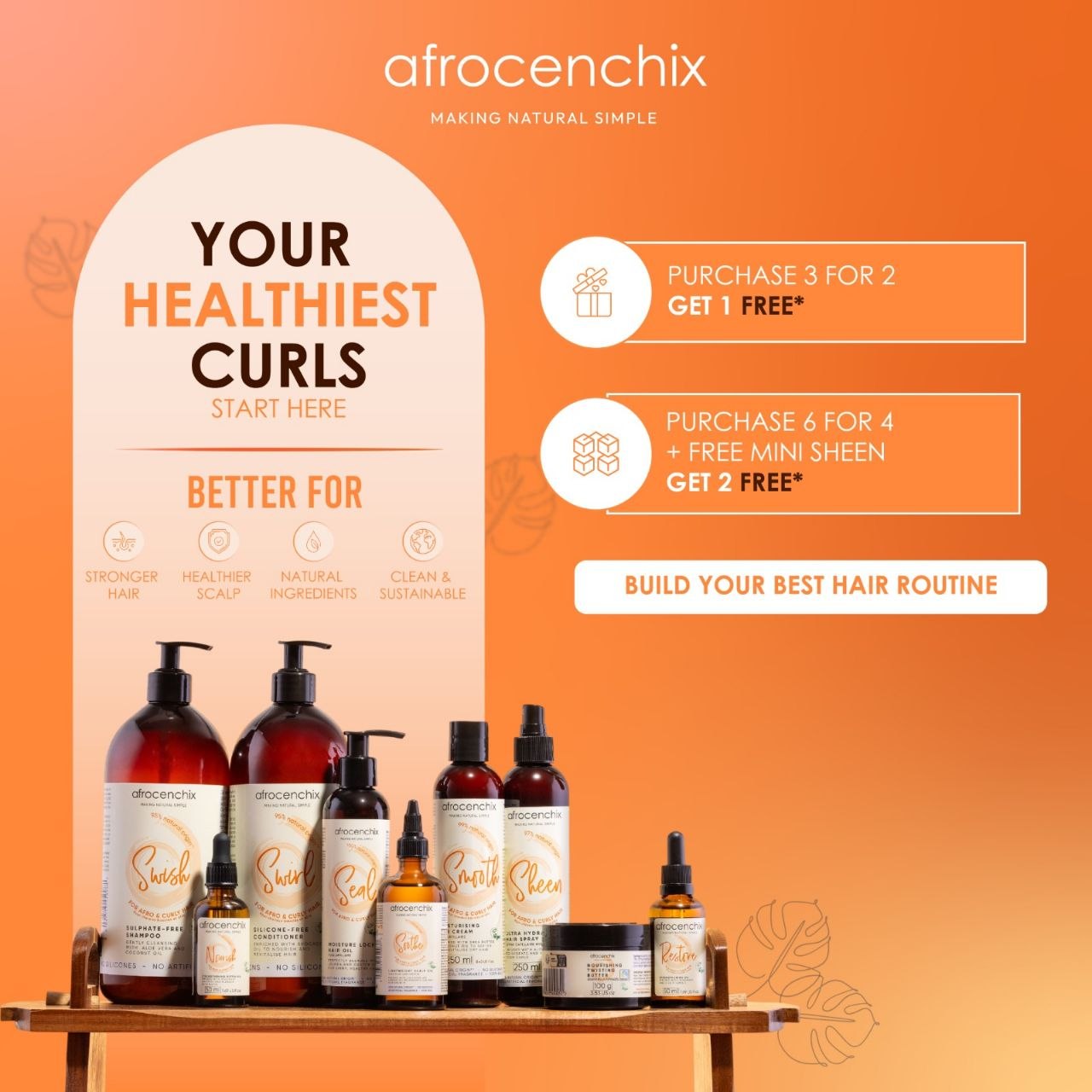 Afrocenchix Facebook ad: Buy More, Save More
