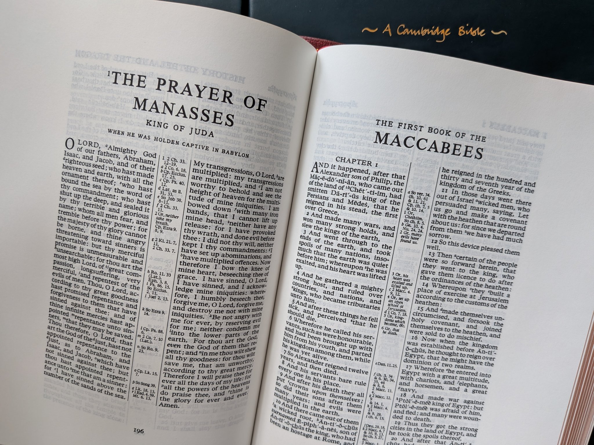 Cambridge Bibles Facebook ad: YOU ASKED. WE ANSWERED
