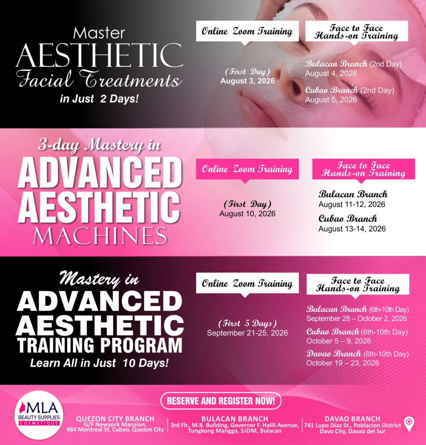 Cosmetique Beauty Supplies, Philippines -mlabeautysupplies Facebook ad