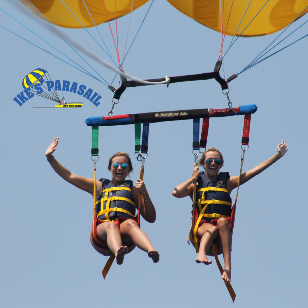 Ike's Parasail Facebook ad: Save 10% SPECIAL OFFER: Use Promo Code FLYHIGH10