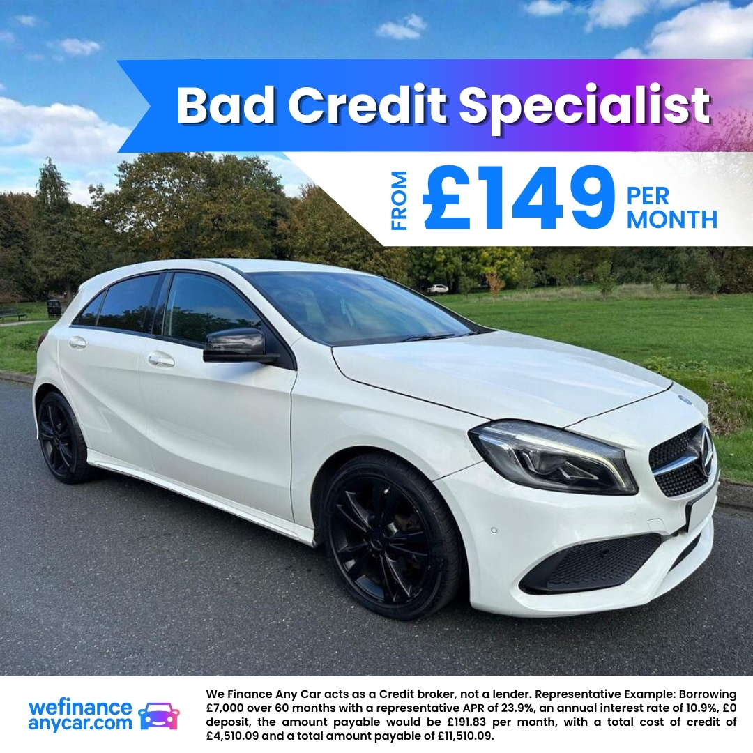 We Finance Any Car - Apply Today Facebook ad