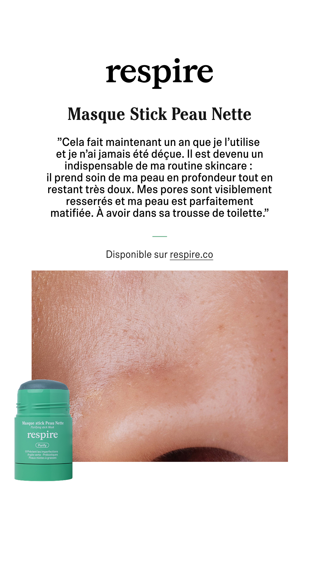 Respire Facebook ad