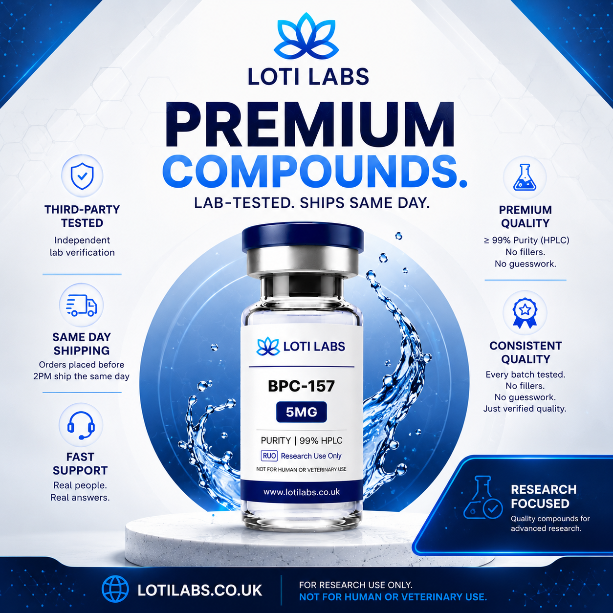 Loti Labs Facebook ad: USA Manufactured