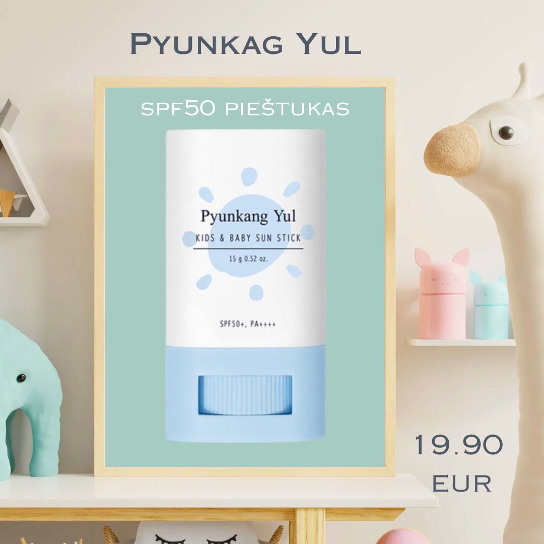 Bareskin.lt Facebook ad: Pyunkang yul Kids & Baby Sun Stick - SPF kūdikiams ir…