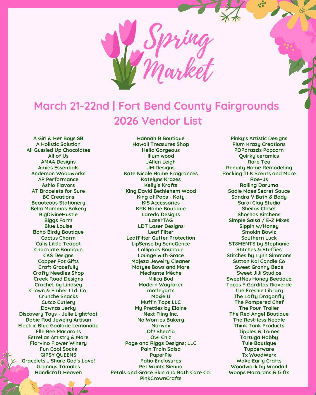 Home For The Holidays Gift Market Facebook ad: Ready for a little spring shopping spree?