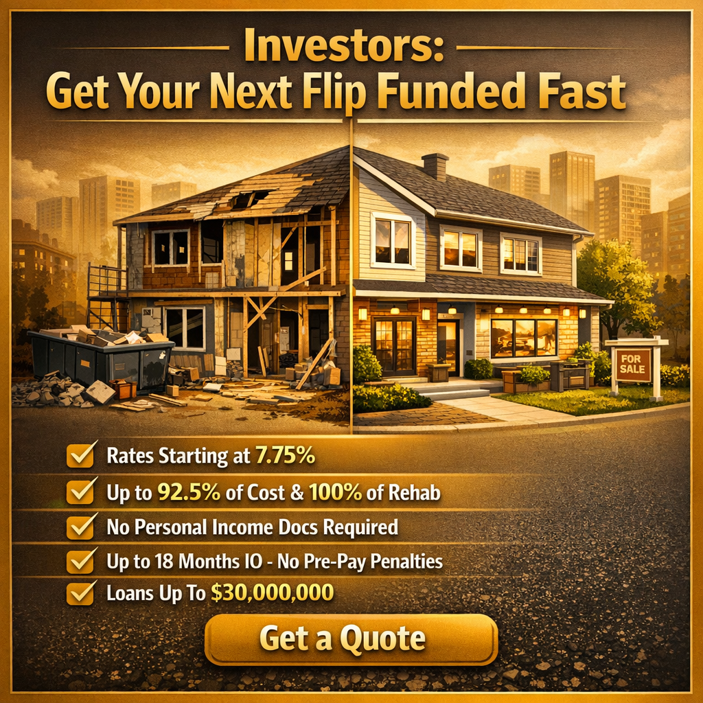 Bukh Capital Group Facebook ad: Fix & Flip Loans