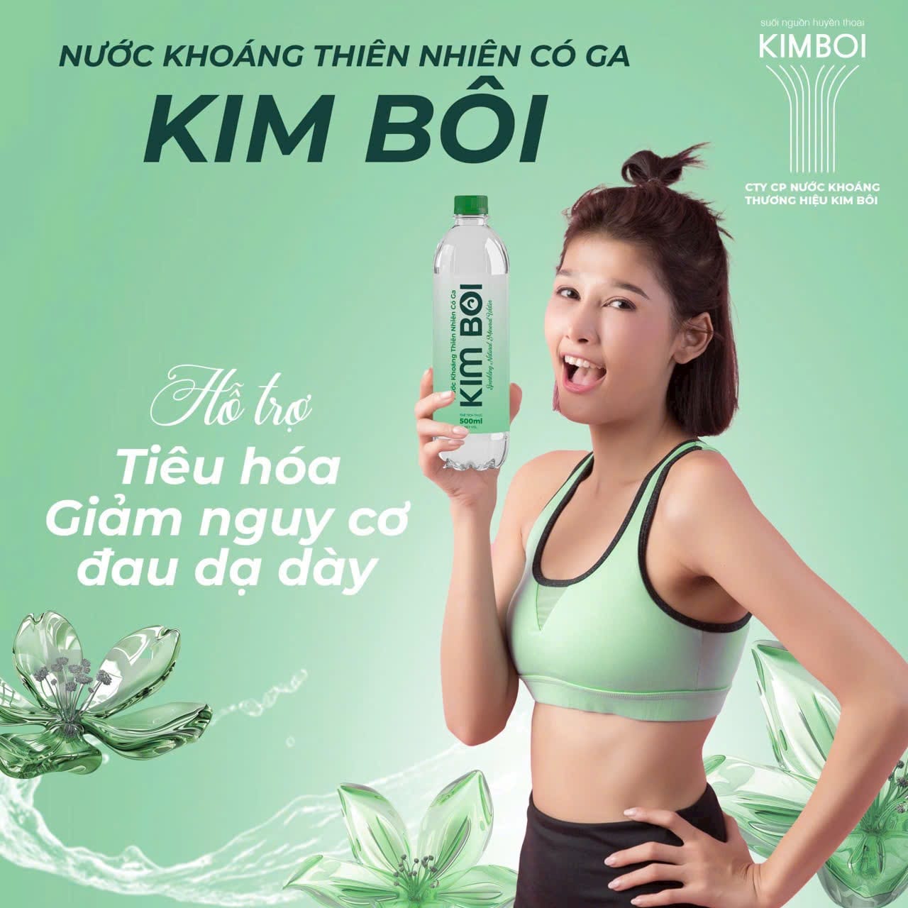Nước Khoáng Thiên Nhiên Kim Bôi Facebook ad: GIỮ GÌN SỨC KHỎE NGÀY HÈ, ĐỪNG QUÊN…