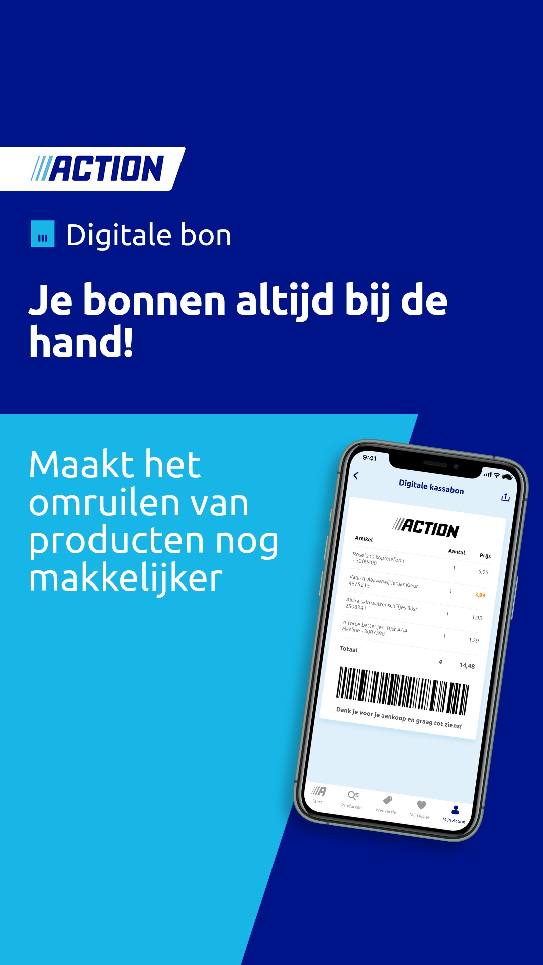 Action Facebook ad